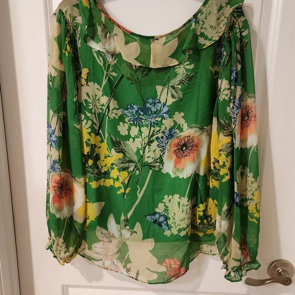 Gibson Latimer large blouse floral - Picture 4 of 5